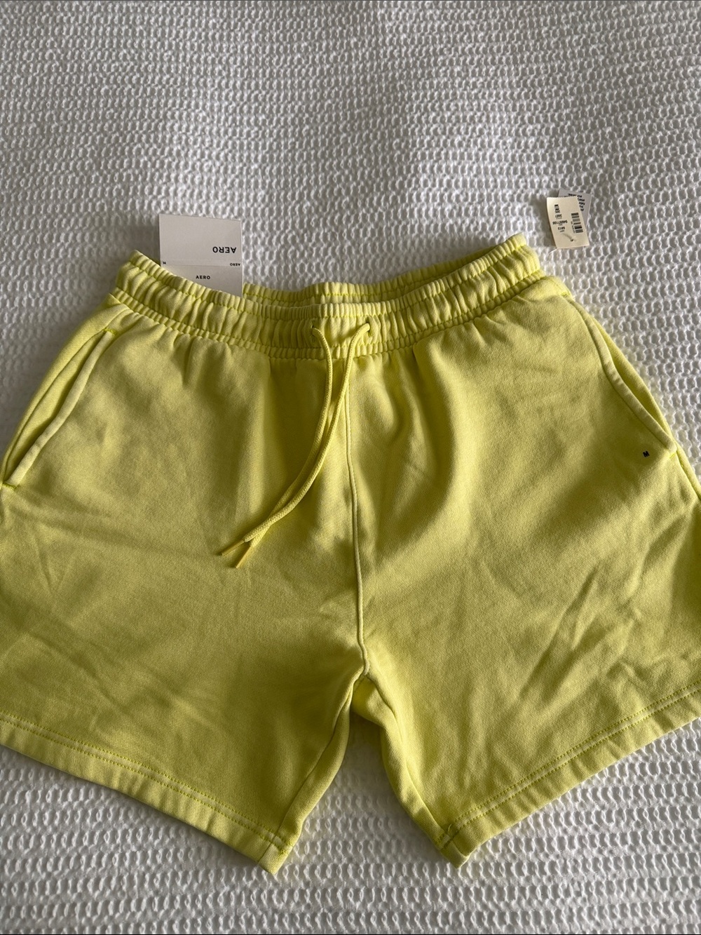Aeropostale Neon Yellow Athletic Shorts